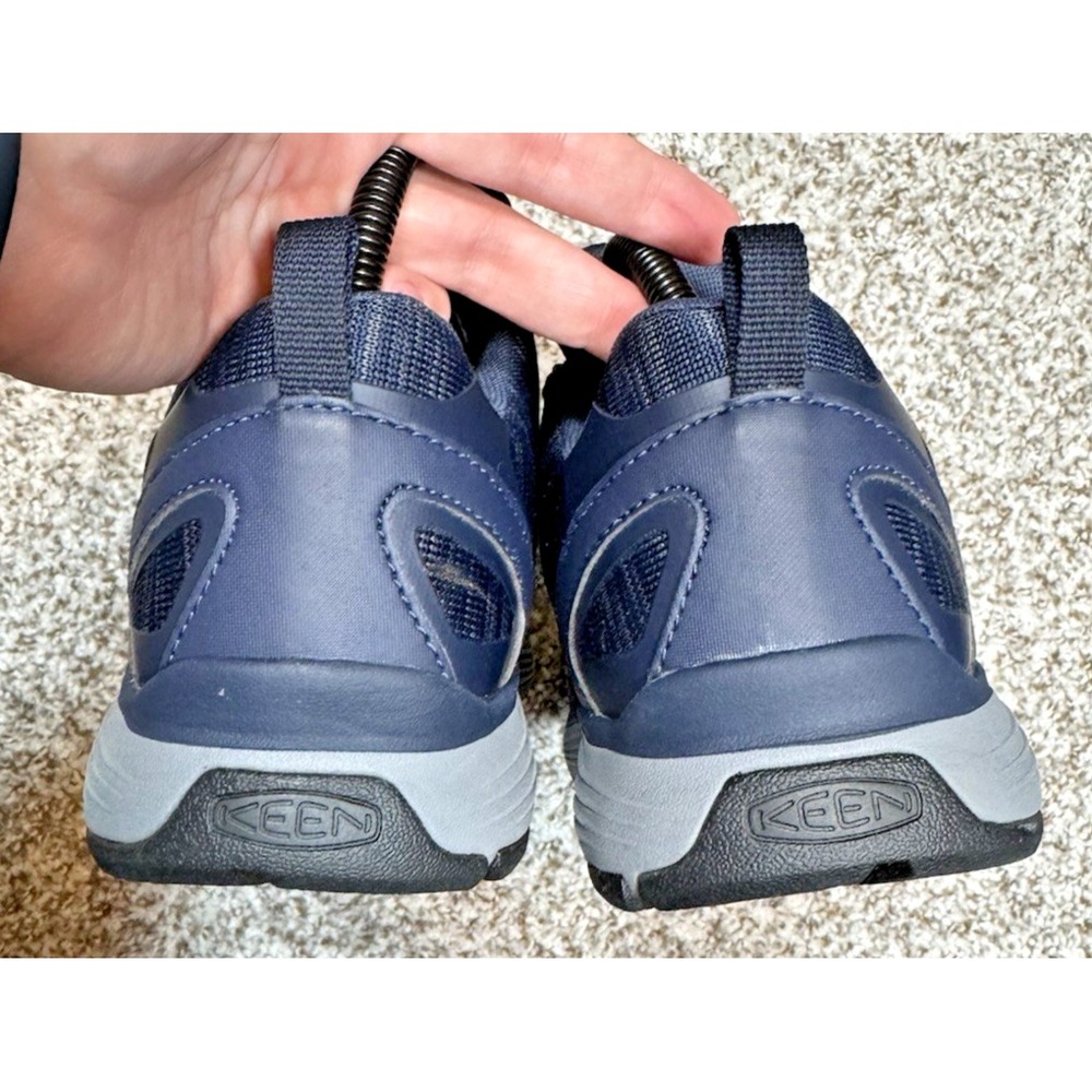 KEEN Utility Men's 9M Navy Blue Sparta Alloy Toe Work Shoes New without‎ Box - Picture 6 of 7